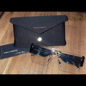 Dolce & Gabbana Clear Shield Glasses